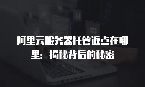 阿里云服务器托管返点在哪里：揭秘背后的秘密