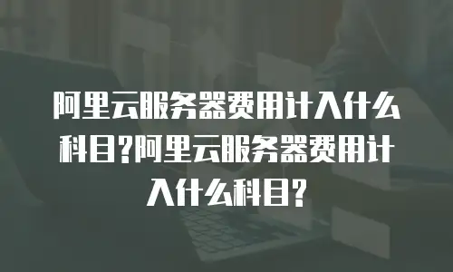 阿里云服务器费用计入什么科目?阿里云服务器费用计入什么科目?