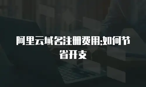 阿里云域名注册费用:如何节省开支