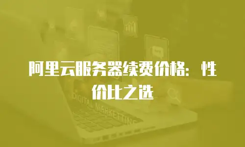 阿里云服务器续费价格：性价比之选