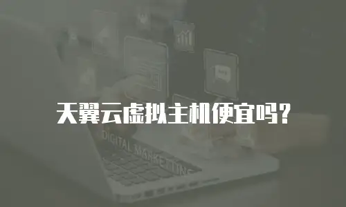 天翼云虚拟主机便宜吗？
