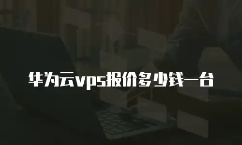 华为云vps报价多少钱一台