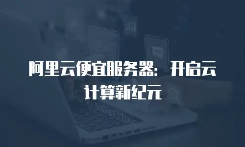 阿里云便宜服务器：开启云计算新纪元