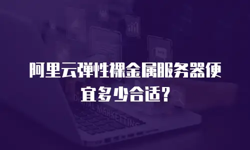 阿里云弹性裸金属服务器便宜多少合适？