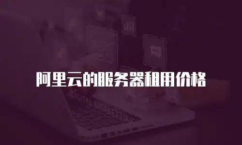 阿里云的服务器租用价格
