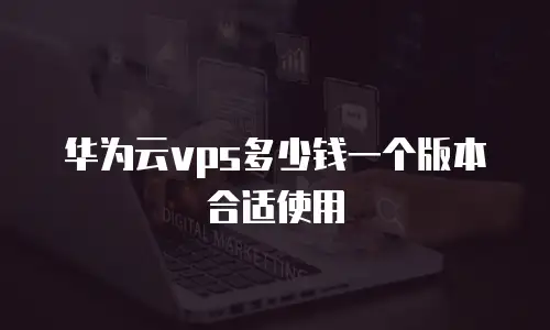 华为云vps多少钱一个版本合适使用