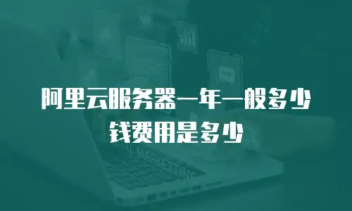 阿里云服务器一年一般多少钱费用是多少