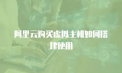 阿里云购买虚拟主机如何搭建使用
