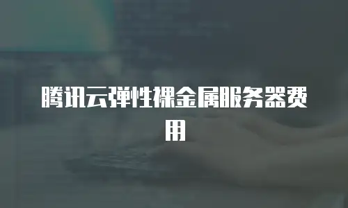 腾讯云弹性裸金属服务器费用