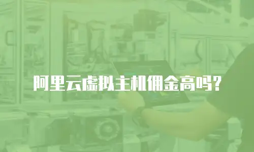 阿里云虚拟主机佣金高吗？
