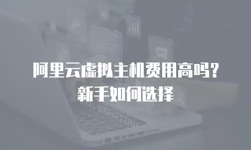 阿里云虚拟主机费用高吗？新手如何选择