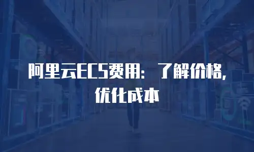 阿里云ECS费用：了解价格，优化成本