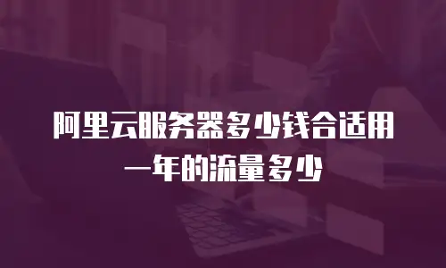 阿里云服务器多少钱合适用一年的流量多少