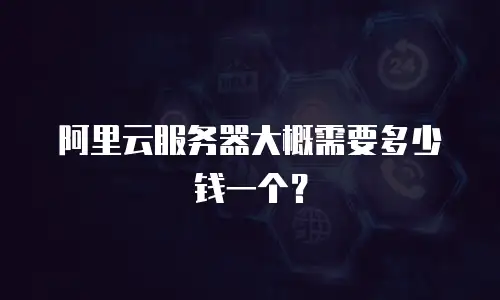 阿里云服务器大概需要多少钱一个？