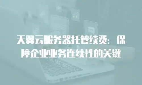天翼云服务器托管续费：保障企业业务连续性的关键