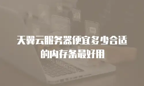 天翼云服务器便宜多少合适的内存条最好用