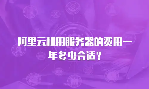 阿里云租用服务器的费用一年多少合适？