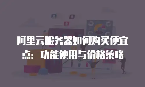 阿里云服务器如何购买便宜点：功能使用与价格策略