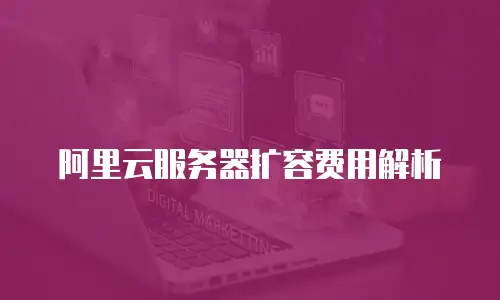 阿里云服务器扩容费用解析