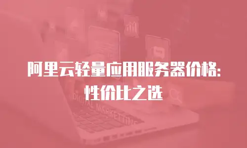 阿里云轻量应用服务器价格：性价比之选