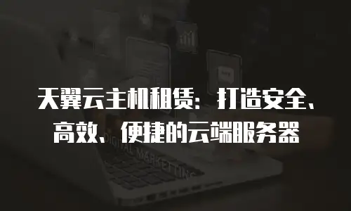天翼云主机租赁：打造安全、高效、便捷的云端服务器