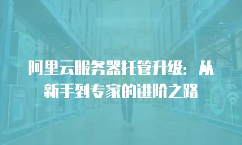 阿里云服务器托管升级：从新手到专家的进阶之路