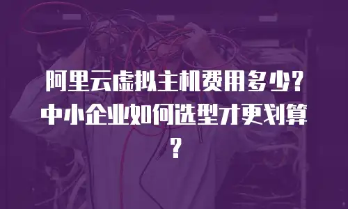 阿里云虚拟主机费用多少？中小企业如何选型才更划算？
