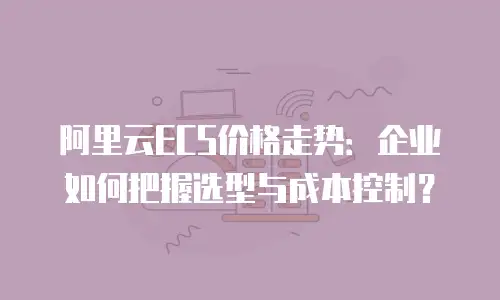 阿里云ECS价格走势：企业如何把握选型与成本控制？