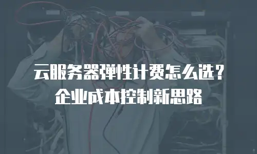 云服务器弹性计费怎么选？企业成本控制新思路
