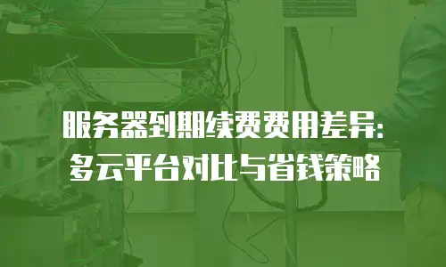 服务器到期续费费用差异：多云平台对比与省钱策略