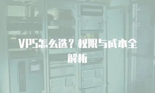VPS怎么选？权限与成本全解析