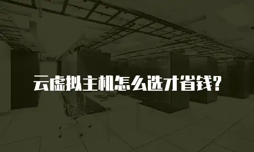云虚拟主机怎么选才省钱？