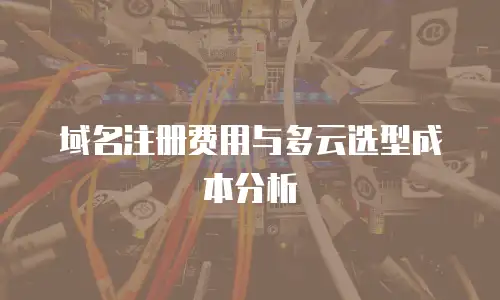 域名注册费用与多云选型成本分析