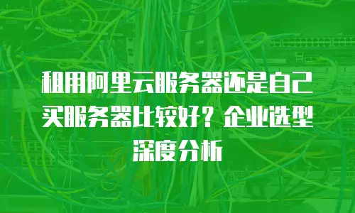 租用阿里云服务器还是自己买服务器比较好？企业选型深度分析