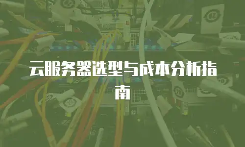 云服务器选型与成本分析指南