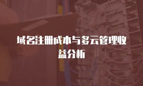 域名注册成本与多云管理收益分析
