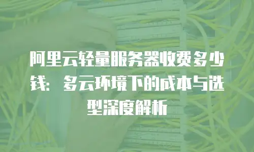 阿里云轻量服务器收费多少钱：多云环境下的成本与选型深度解析