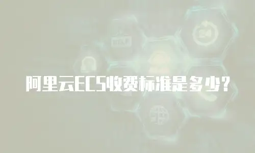 阿里云ECS收费标准是多少？