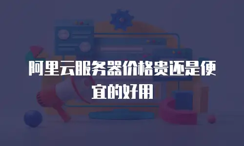 阿里云服务器价格贵还是便宜的好用