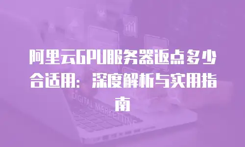 阿里云GPU服务器返点多少合适用：深度解析与实用指南