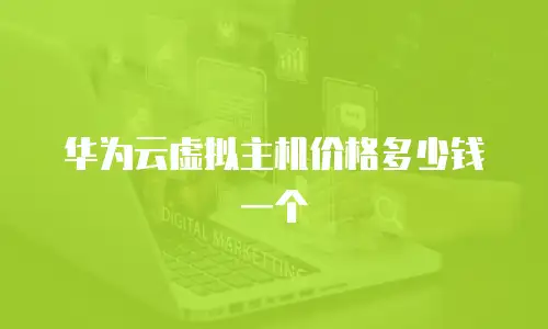 华为云虚拟主机价格多少钱一个