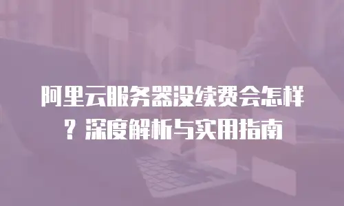 阿里云服务器没续费会怎样？深度解析与实用指南