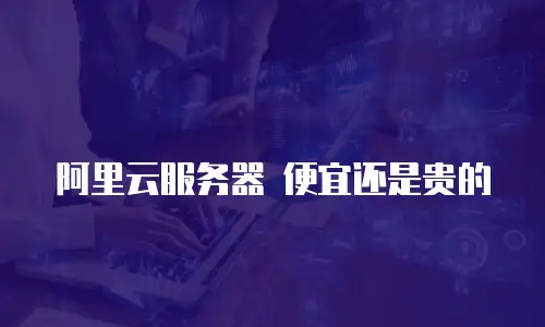 阿里云服务器 便宜还是贵的