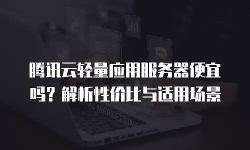 腾讯云轻量应用服务器便宜吗？解析性价比与适用场景