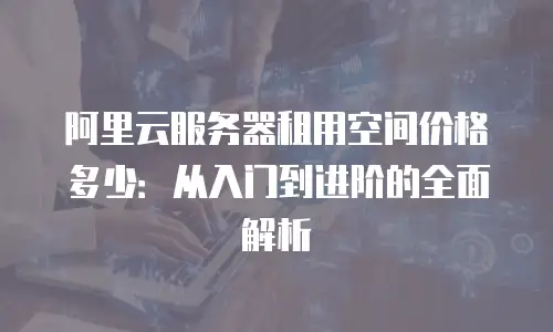 阿里云服务器租用空间价格多少：从入门到进阶的全面解析