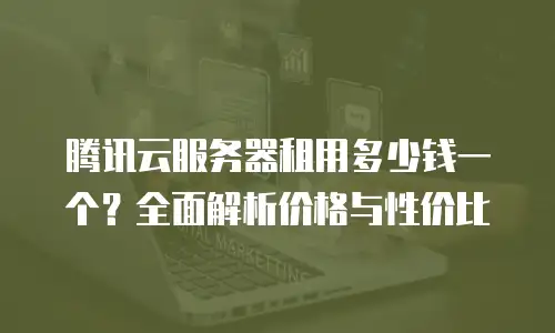 腾讯云服务器租用多少钱一个？全面解析价格与性价比