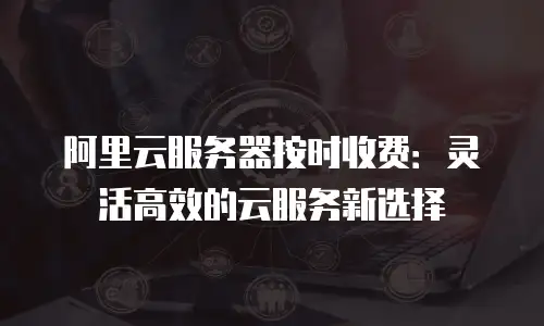 阿里云服务器按时收费：灵活高效的云服务新选择
