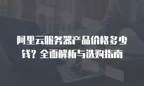 阿里云服务器产品价格多少钱？全面解析与选购指南