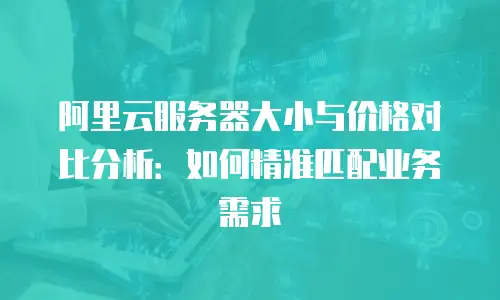 阿里云服务器大小与价格对比分析：如何精准匹配业务需求