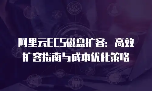 阿里云ECS磁盘扩容：高效扩容指南与成本优化策略